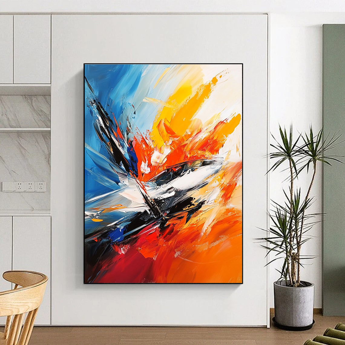 Dynamic Colorful Abstract Art for Studio & Lounge STSC703