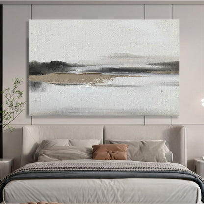 Ink - Style Landscape Art for Zen - Inspired Home Living Room Corners DLZ3295