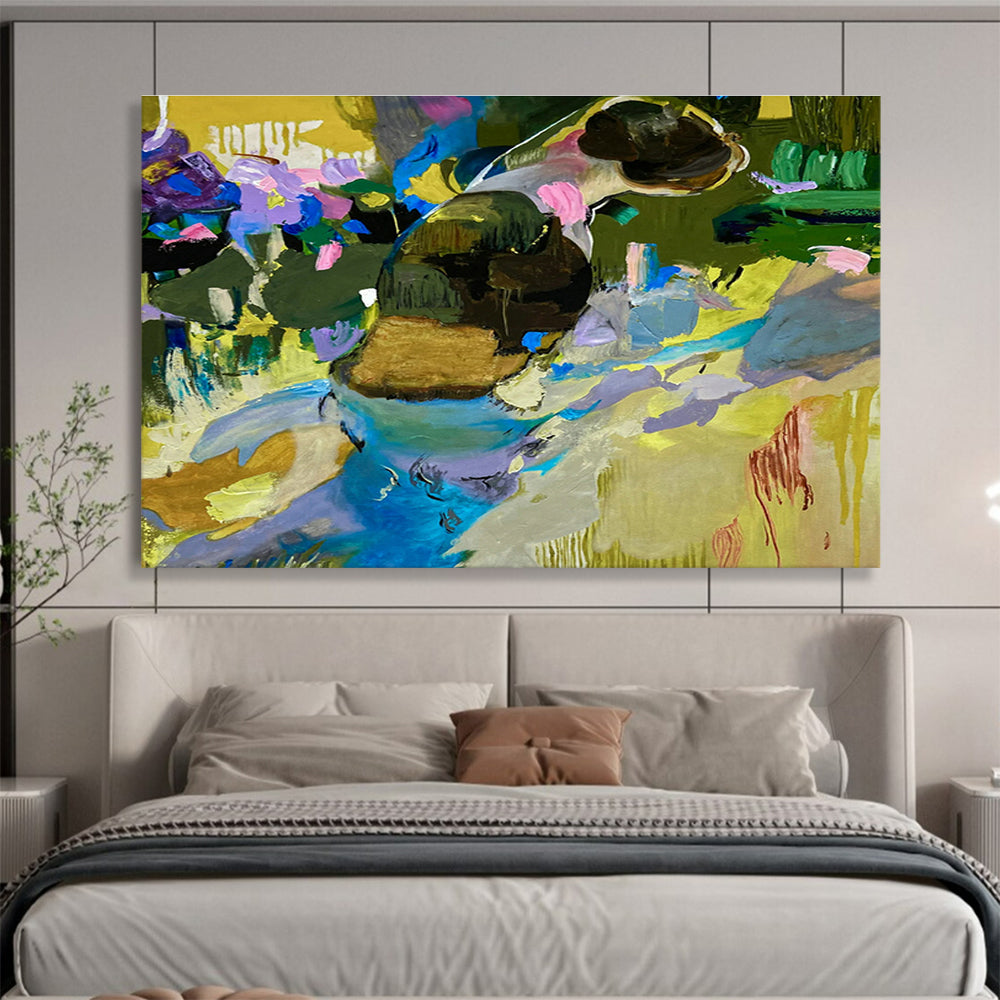 Colorful Animal Abstract Art for Family - Friendly Restaurant Kids’ Zones DLZ3307