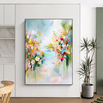 Colorful Flower Path for Garden - Themed Wedding Venue & Bright Living Room STSC891