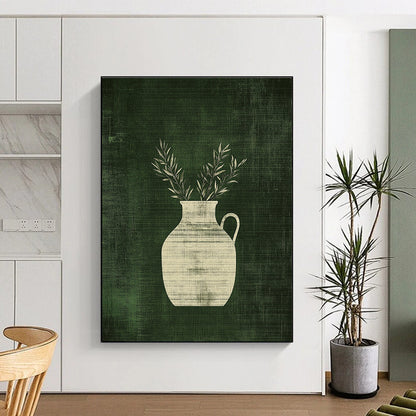 Vase with Branches Art for Rustic Home Kitchen & Botanical Café STSC1084