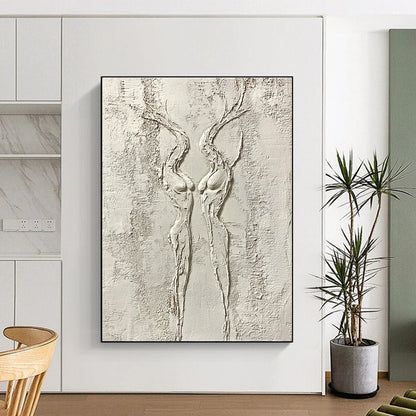 Textured Female Forms for Feminine Art Gallery & Modern Spa STSC978