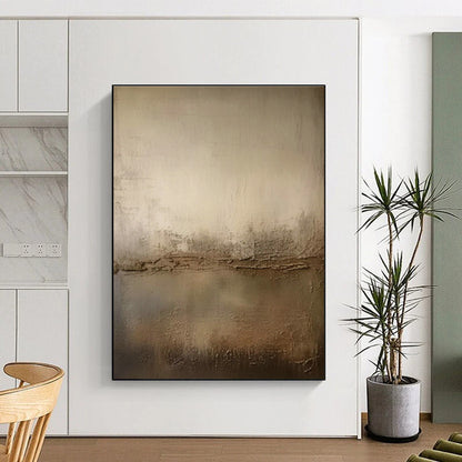 Beige Textured Abstract for Rustic - Chic Home Library & Artisanal Coffee Roastery DLZ0898