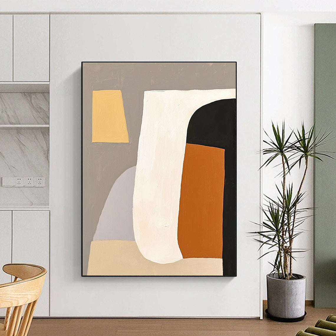 Modern Geometric Shapes for Mid - Century Home & Artistic Office STSC628