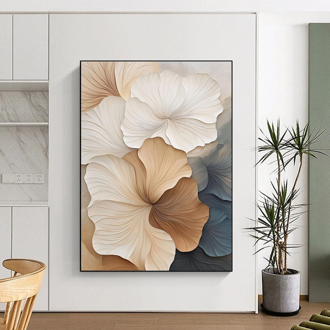 Layered Floral Shapes for Feminine Boudoir & Botanical Art Gallery STSC963